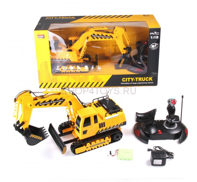 Радиоуправлямый экскаватор MZ 1:18 - MZ-2084