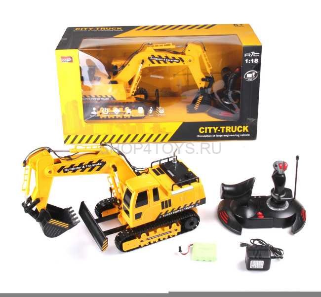 Радиоуправлямый экскаватор MZ 1:18 - MZ-2084