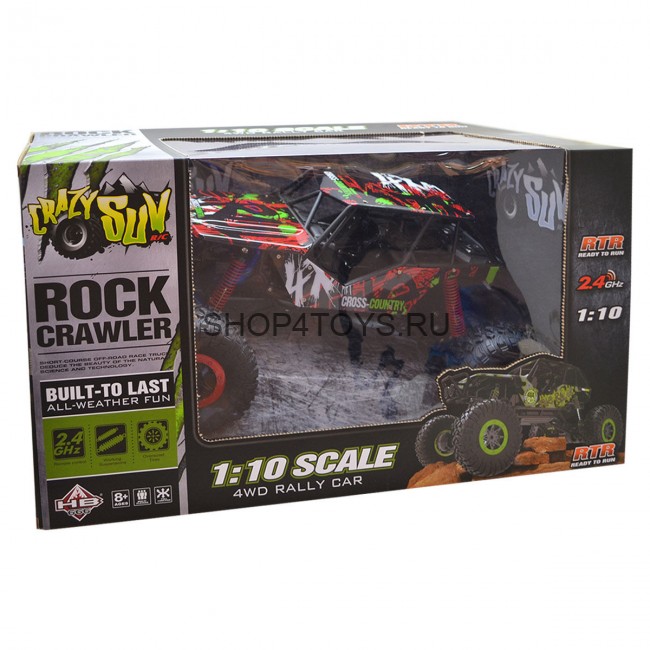 Радиоуправляемый краулер Rock Crawler 4WD RTR 1:10 2.4G - HB-P1001 Радиоуправляемый краулер Rock Crawler 4WD RTR 1:10 2.4G - HB-P1001