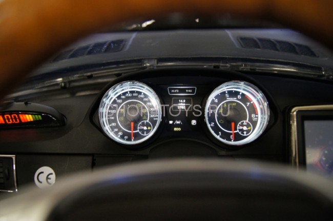 Детский электромобиль Mercedes GL63 AMG Black LUXURY 4WD MP4 2.4G - SX1588-H