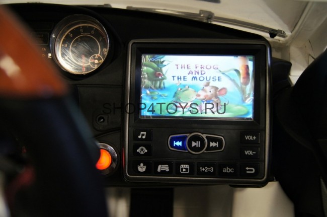 Детский электромобиль Mercedes GL63 AMG Black LUXURY 4WD MP4 2.4G - SX1588-H