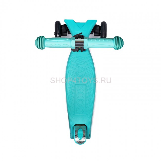 Самокат Maxiscoo Junior Трехколесный Детский со Светящимися Колесами, Мятный - MSC-J091805 Самокат Maxiscoo Junior Трехколесный Детский со Светящимися Колесами, Мятный - MSC-J091805
