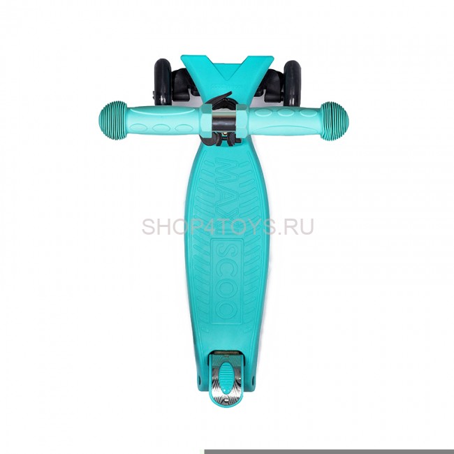 Самокат Maxiscoo Junior Трехколесный Детский со Светящимися Колесами, Мятный - MSC-J091805 Самокат Maxiscoo Junior Трехколесный Детский со Светящимися Колесами, Мятный - MSC-J091805