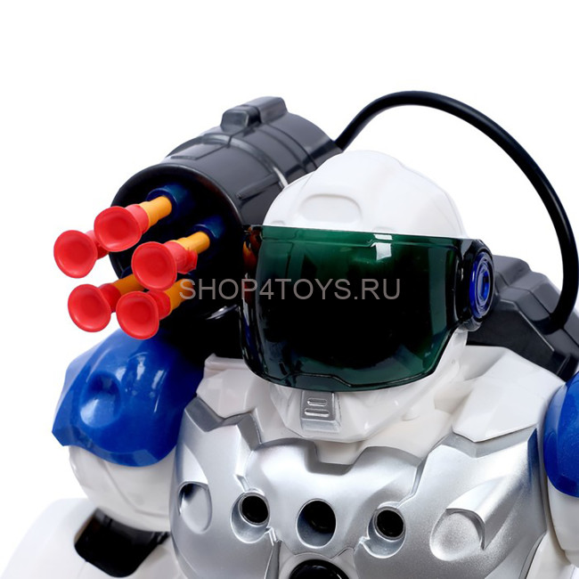 Радиоуправляемый робот Пультовод Альф (свет, звук, стрелы 5 шт) - ZYA-A2750