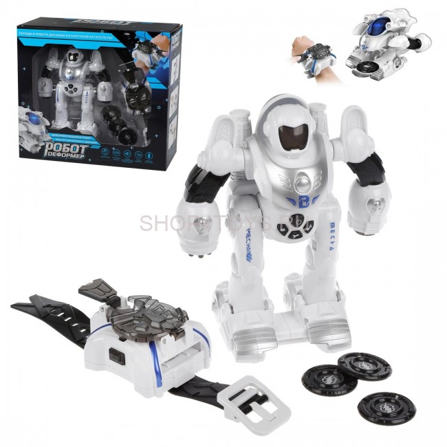 Робот-трансформер Zhorya Деформер с наручной катапультой - ZYB-B3118 Робот-трансформер Zhorya Деформер с наручной катапультой - ZYB-B3118