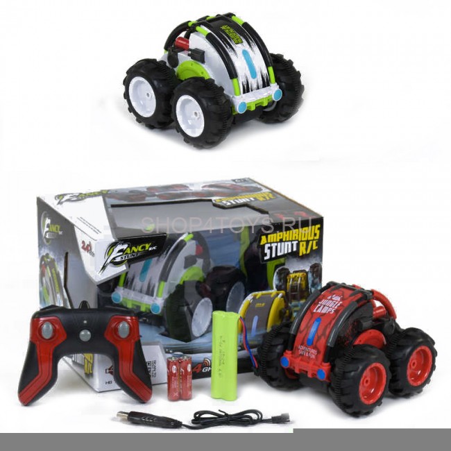 Радиоуправляемый перевертыш-амфибия (16 см, акк+з/у) - HB-FG02 Радиоуправляемый перевертыш-амфибия (16 см, акк+з/у) - HB-FG02