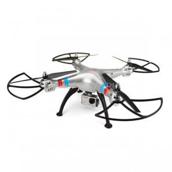 Радиоуправляемый квадрокоптер Syma X8G Новейший квадрокоптер X8 от компании Syma, флагман линейки. Данная версия модели укомплектована HD видеокамерой и оснащена фиксированным подвесом для камеры GoPro или её аналогов!