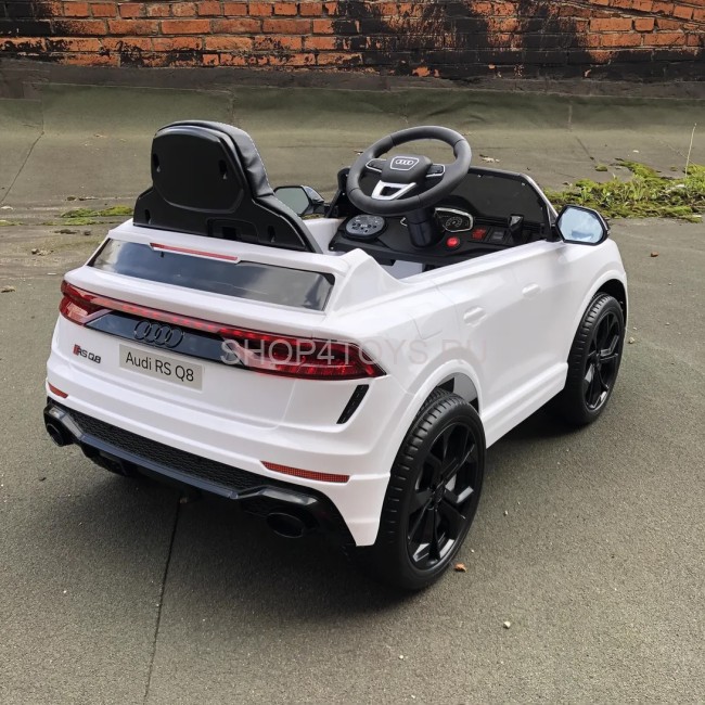 Детский электромобиль Audi RS Q8 12V 2WD - HL518-LUX-WHITE
