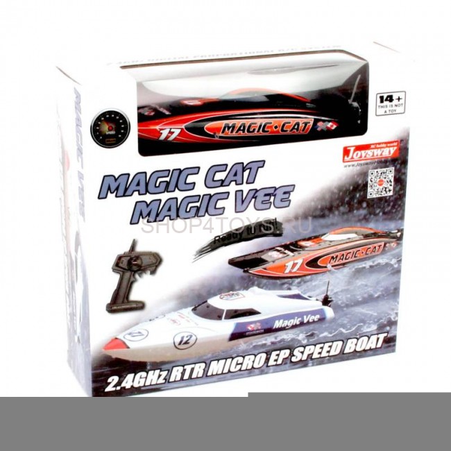 Радиоуправляемый катер Joysway Magic Cat V5 RTR 2.4G - JS8108V5