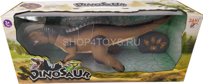 Радиоуправляемый динозавр Тираннозавр JiaQi (световые и звуковые эффекты) - TT347