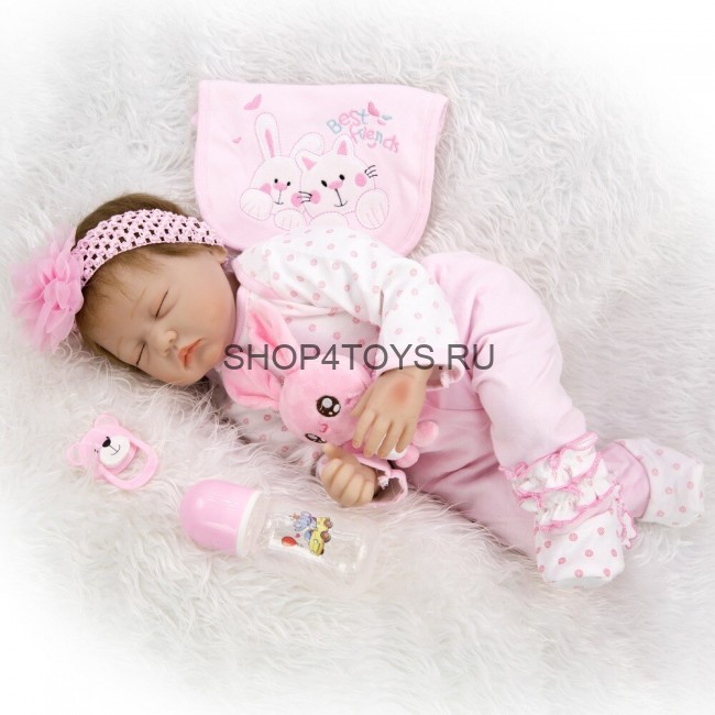 Реборн с закрытыми глазами девочка Алинка Реборн с закрытыми глазами девочка Алинка