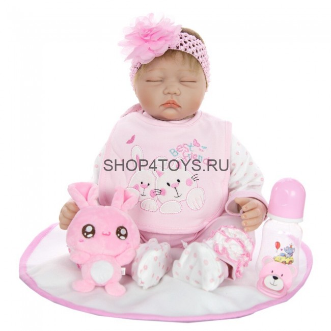 Реборн с закрытыми глазами девочка Алинка Реборн с закрытыми глазами девочка Алинка