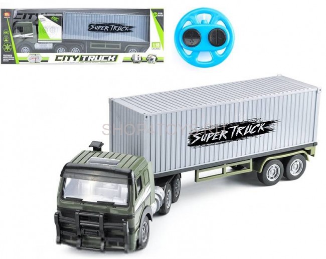 Радиоуправляемый контейнеровоз CityTruck 1:18 - 551-B1