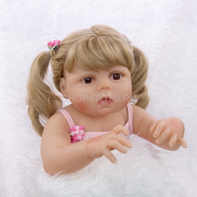 Реборн силиконовая девочка Надюша
