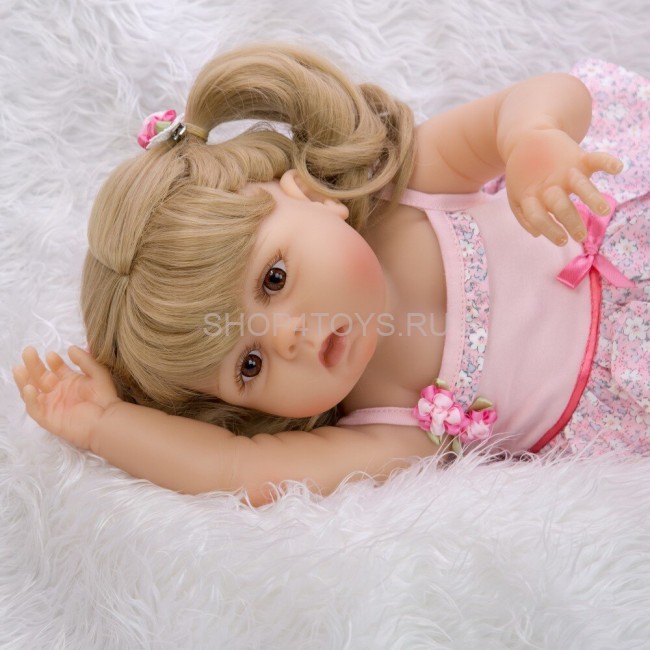 Реборн силиконовая девочка Надюша