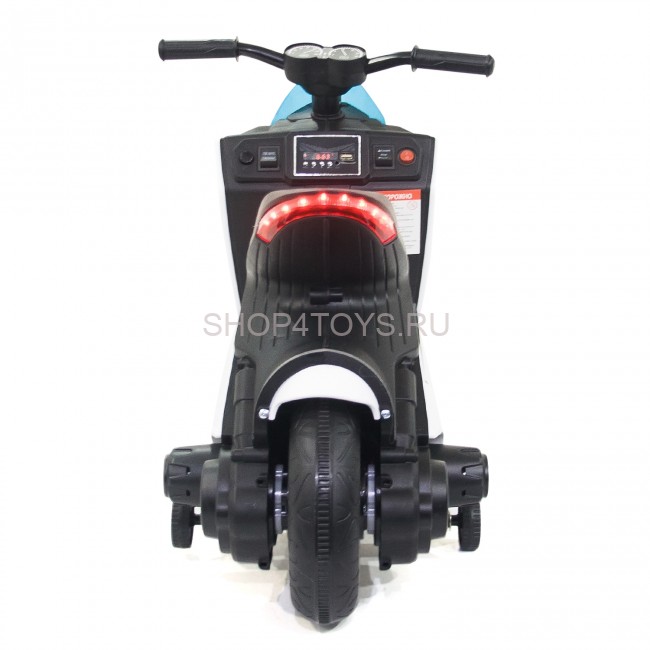 Детский электромобиль скутер BMW Concept Link Style 6V 2WD - HL700-2-WHITE