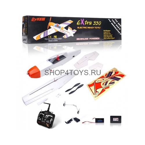 Радиоуправляемый самолет Dynam Extra 330 RTF 2.4G - DY8923 Радиоуправляемый самолет Dynam Extra 330 RTF 2.4G - DY8923
