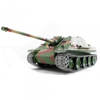 Радиоуправляемый танк Heng Long Jangpanther - 3869-1 PRO Особенности: металлические гусеницы и приводные механизмы! Танк Heng Long 3869-1 PRO поставляется в собранном виде, в комплектации RTR с дымом, звуком, светом и пневматической пушкой