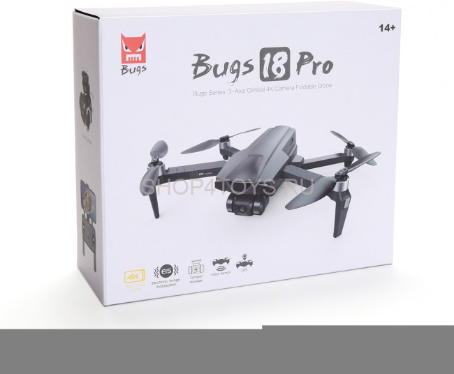 Квадрокоптер MJX B18 PRO Combo 4K 3-Axis Gimbal EIS GPS 5G (2 АКБ) - MJX-B18PRO-COMBO Квадрокоптер MJX B18 PRO Combo 4K 3-Axis Gimbal EIS GPS 5G (2 АКБ) - MJX-B18PRO-COMBO