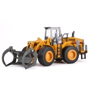 Металлический фронтальный погрузчик бревен HUI NA TOYS масштаб 1:40 - HN1914 Металлический фронтальный погрузчик бревен HUI NA TOYS масштаб 1:40 - HN1914