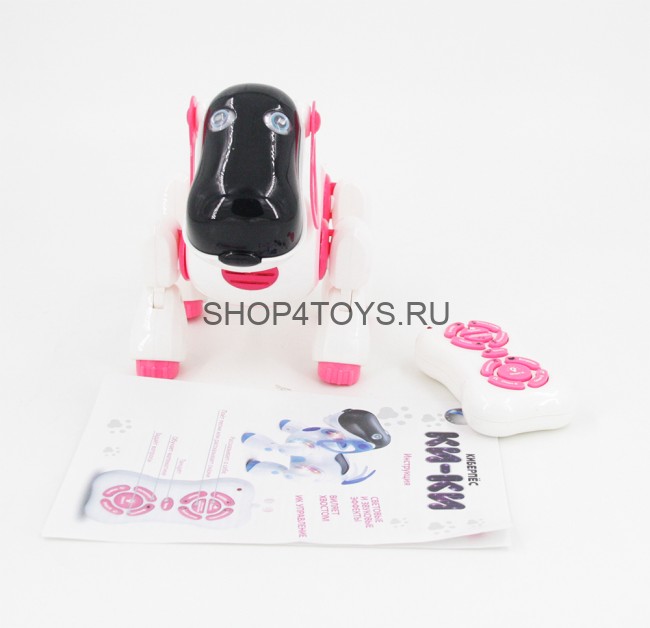 Радиоуправляемая собака Киберпес Ки-Ки Розовый - ZYA-A3008-PINK