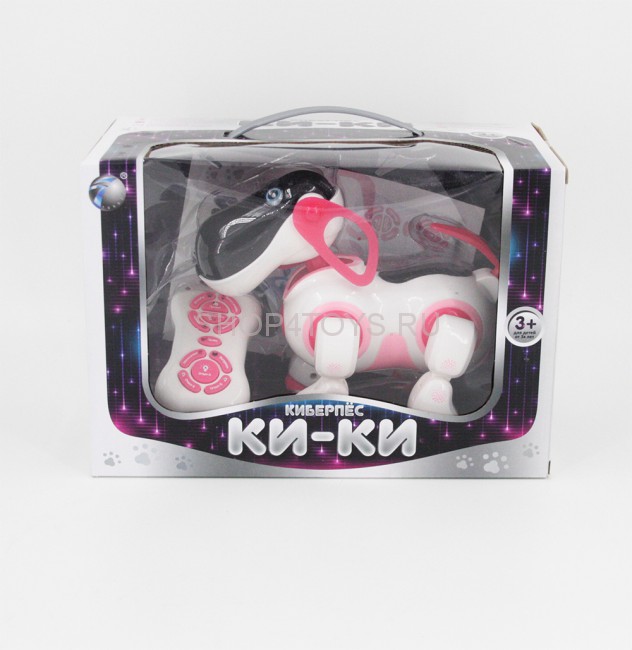 Радиоуправляемая собака Киберпес Ки-Ки Розовый - ZYA-A3008-PINK