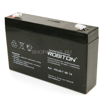 Аккумулятор Robiton 6V7Ah - VRLA6-7.0 Аккумулятор Robiton 6V7Ah - VRLA6-7.0