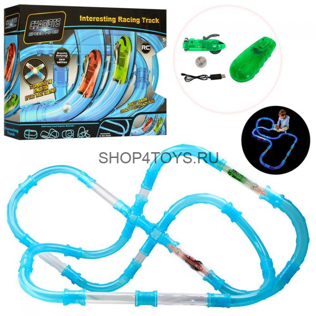 Радиоуправляемый гоночный трек в трубе (светится в темноте) - 022-1 Радиоуправляемый гоночный трек в трубе (светится в темноте) - 022-1