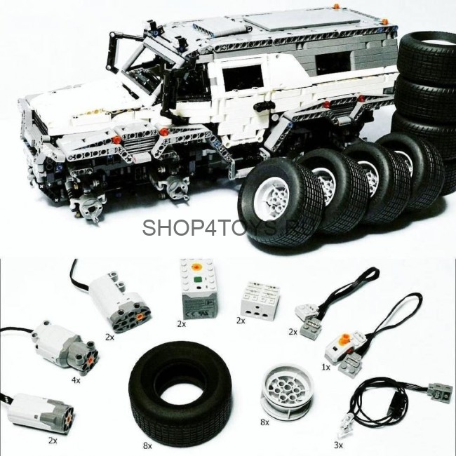 Конструктор Lepin 23011 Вездеход Авторос Шаман 8x8 - Technic 5360 Конструктор Lepin 23011 Вездеход Авторос Шаман 8x8 - Technic 5360