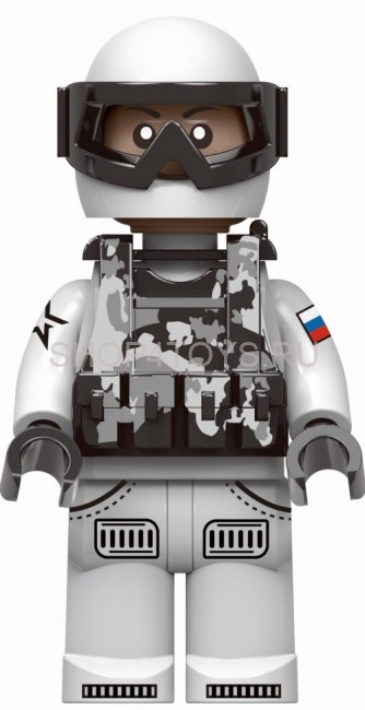 Конструктор Армия России ''Минифигурка Российская Армия'' - АР-01013