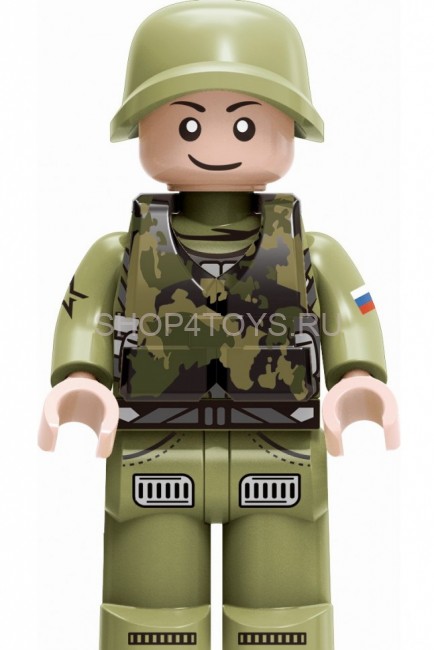 Конструктор Армия России ''Минифигурка Российская Армия'' - АР-01013