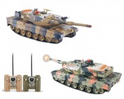 Радиоуправляемый танковый бой Huan Qi Abrams vs Abrams 1:24 2.4G - HQ558