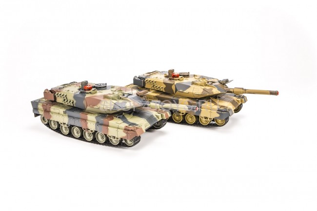 Радиоуправляемый танковый бой Huan Qi Abrams vs Abrams 1:24 2.4G - HQ558 Радиоуправляемый танковый бой Huan Qi Abrams vs Abrams 1:24 2.4G - HQ558