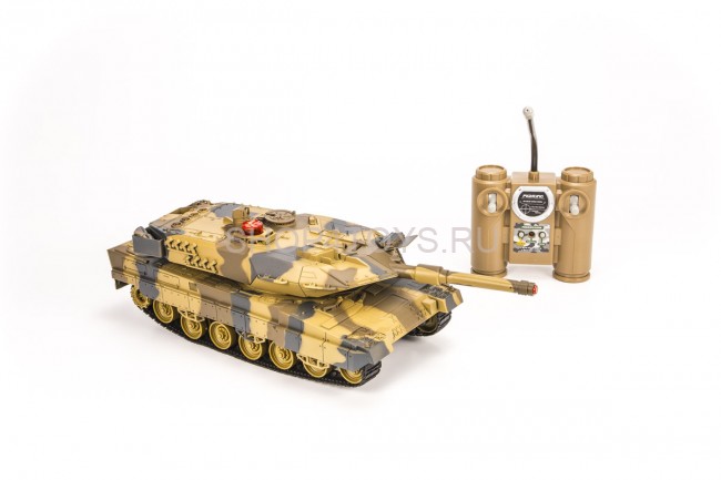 Радиоуправляемый танковый бой Huan Qi Abrams vs Abrams 1:24 2.4G - HQ558 Радиоуправляемый танковый бой Huan Qi Abrams vs Abrams 1:24 2.4G - HQ558