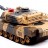 Радиоуправляемый танковый бой VS Tank Huan Qi Abrams vs Tiger 1:32 2.4G - HQ5001