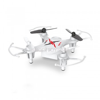 Радиоуправляемый квадрокоптер Syma Nano X12S - X12S Самый маленький квадрокоптер SYMA - обновлённая версия с режимом удержания направления и защитными рамками винтов. Длина и ширина - 77 мм.