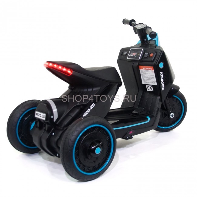 Детский электромобиль скутер трицикл BMW Concept Link Style 6V 2WD - HL700-3-BLACK Детский электромобиль скутер трицикл BMW Concept Link Style 6V 2WD - HL700-3-BLACK