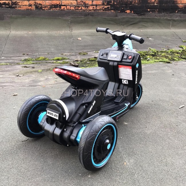 Детский электромобиль скутер трицикл BMW Concept Link Style 6V 2WD - HL700-3-BLACK Детский электромобиль скутер трицикл BMW Concept Link Style 6V 2WD - HL700-3-BLACK