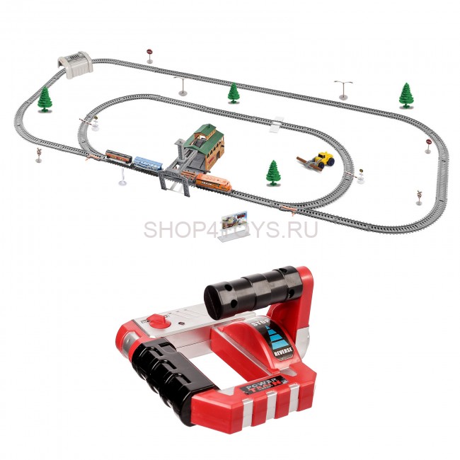 Радиоуправляемая железная дорога BSQ со станцией загрузки леса - BSQ-2282 Радиоуправляемая железная дорога BSQ со станцией загрузки леса - BSQ-2282