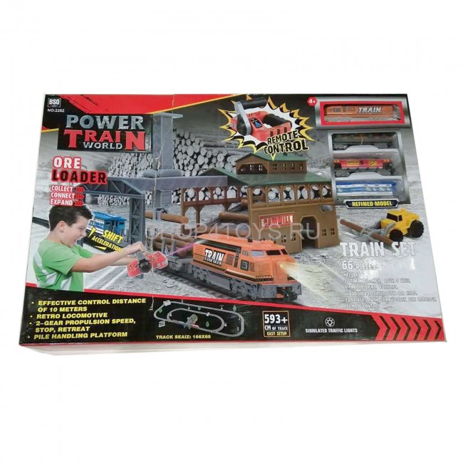 Радиоуправляемая железная дорога BSQ со станцией загрузки леса - BSQ-2282 Радиоуправляемая железная дорога BSQ со станцией загрузки леса - BSQ-2282