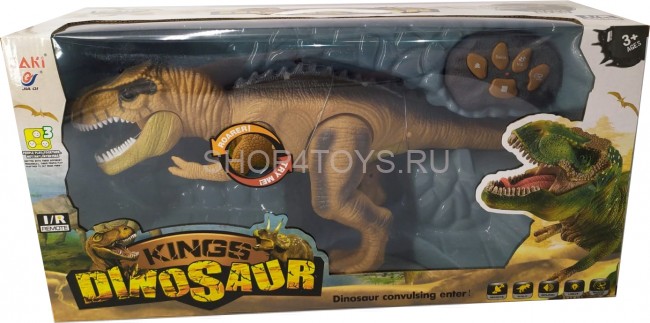 Радиоуправляемый динозавр Тираннозавр JiaQi (световые и звуковые эффекты) - TT352 Радиоуправляемый динозавр Тираннозавр JiaQi (световые и звуковые эффекты) - TT352