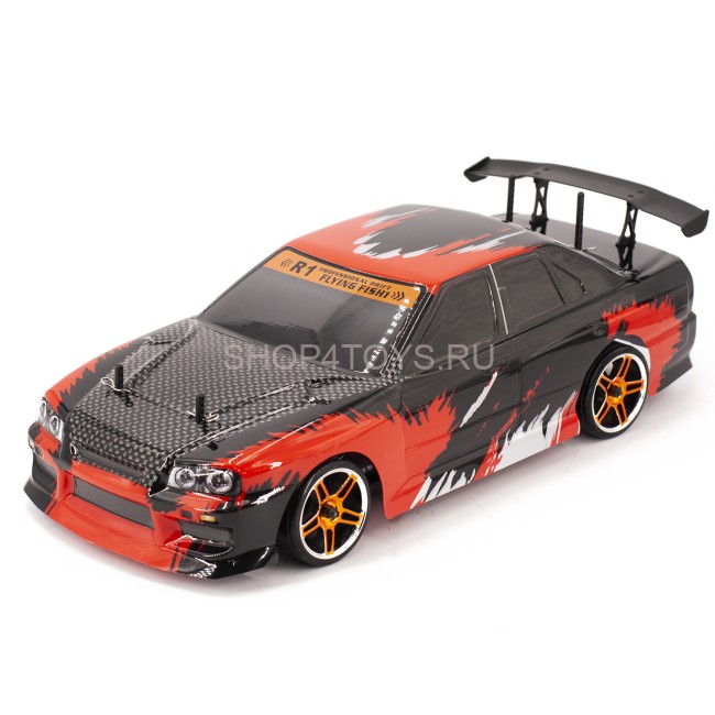 Радиоуправляемый автомобиль для дрифта HSP Flying Fish 1 - 1:10 4WD - 94123-12335 Радиоуправляемый автомобиль для дрифта HSP Flying Fish 1 - 1:10 4WD - 94123-12335