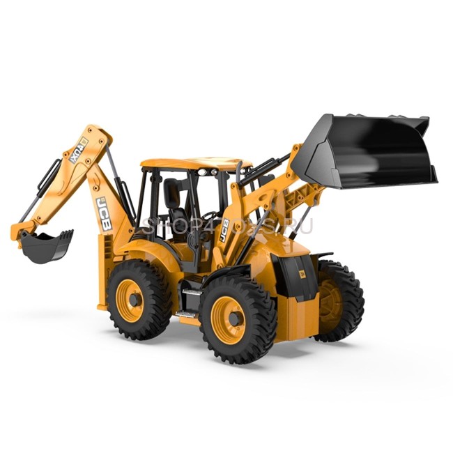 Радиоуправляемый экскаватор-погрузчик Double Eagle JSB 4CX RTR масштаб 1:20 2.4G - E589-003 Радиоуправляемый экскаватор-погрузчик Double Eagle JSB 4CX RTR масштаб 1:20 2.4G - E589-003