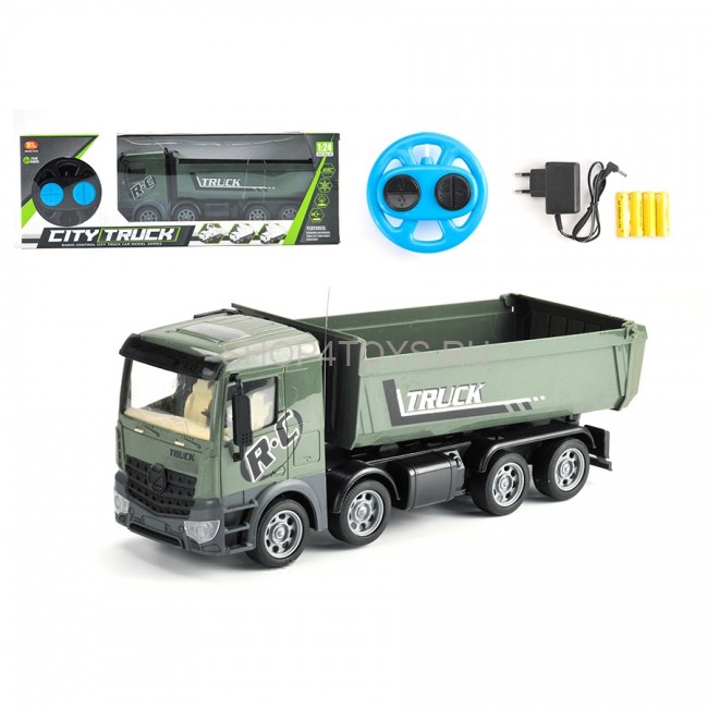 Радиоуправляемый самосвал CityTruck 1:24 - 553-B1 Радиоуправляемый самосвал CityTruck 1:24 - 553-B1