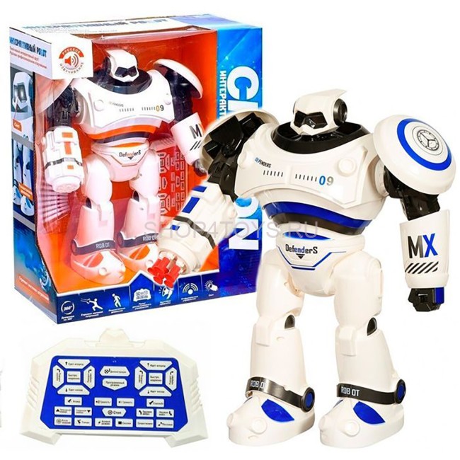 Радиоуправляемый интерактивный робот CraZon (стреляет присосками) - ZYA-A2721-1 Радиоуправляемый интерактивный робот CraZon (стреляет присосками) - ZYA-A2721-1