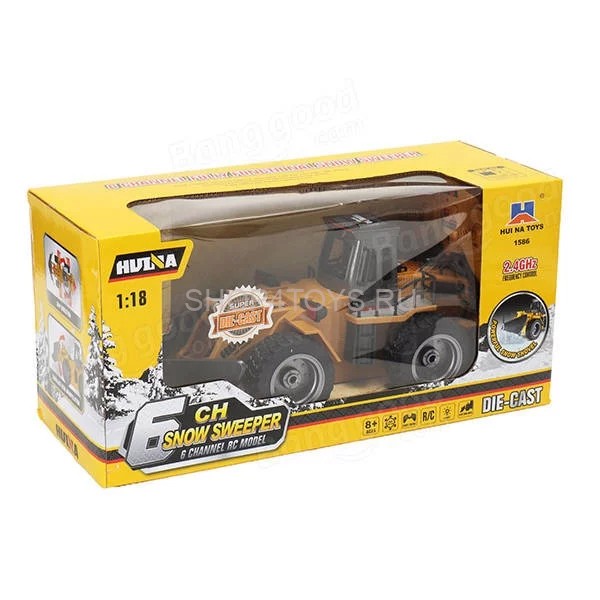 Радиоуправляемая снегоуборщик HUI NA TOYS 1:18 2.4G - HN1586 Радиоуправляемая снегоуборщик HUI NA TOYS 1:18 2.4G - HN1586