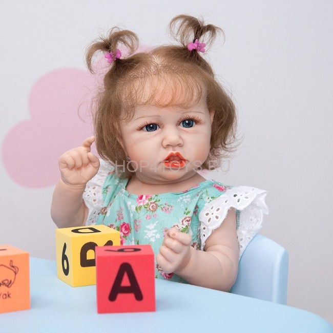 Реборн силиконовая Машуля