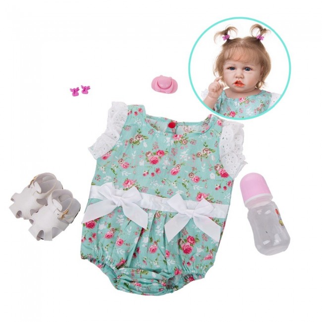 Реборн силиконовая Машуля