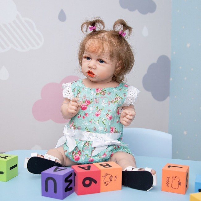 Реборн силиконовая Машуля