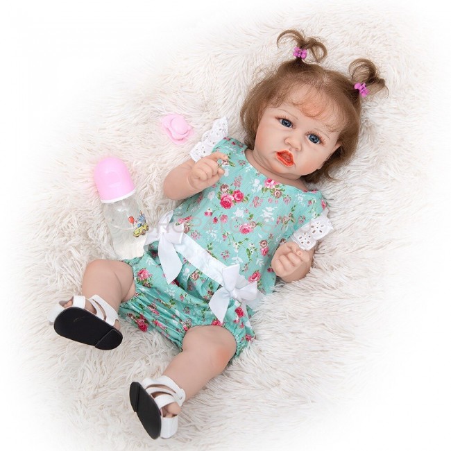 Реборн силиконовая Машуля